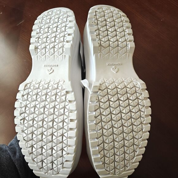 M8.5/W10.5 Converse Chuck Taylor All Star Lugged 2.0 High Top Black White - Picture 6 of 8